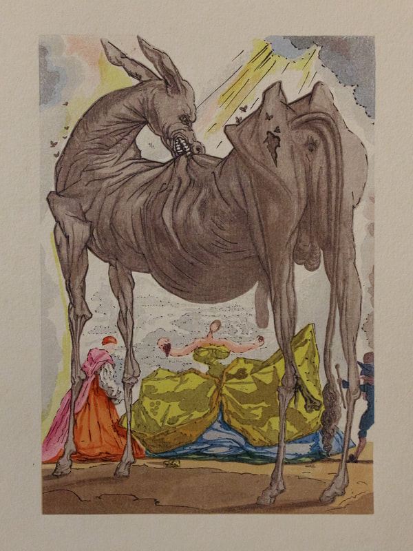 Salvador Dali, Page 103 of “Le Tricorne” (1958), collection of the Hallie Ford Museum Art, Salem, Oregon, gift of Timothy Beals, 2014.008.004.014.