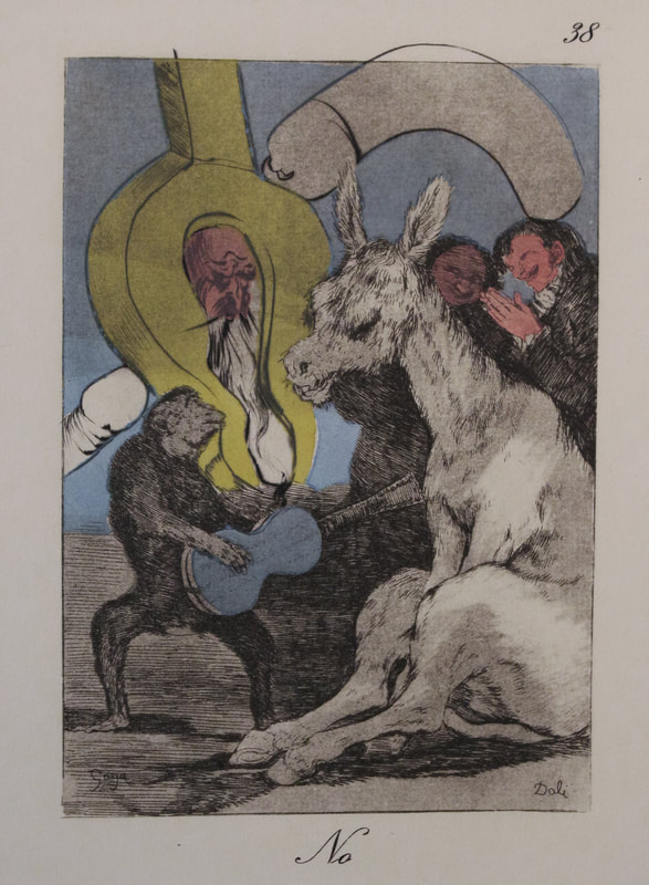 Salvador Dali, No (#38) (1957), collection of the Hallie Ford Museum Art, Salem, Oregon, gift of Chan Beals, 2014.009.005.039.