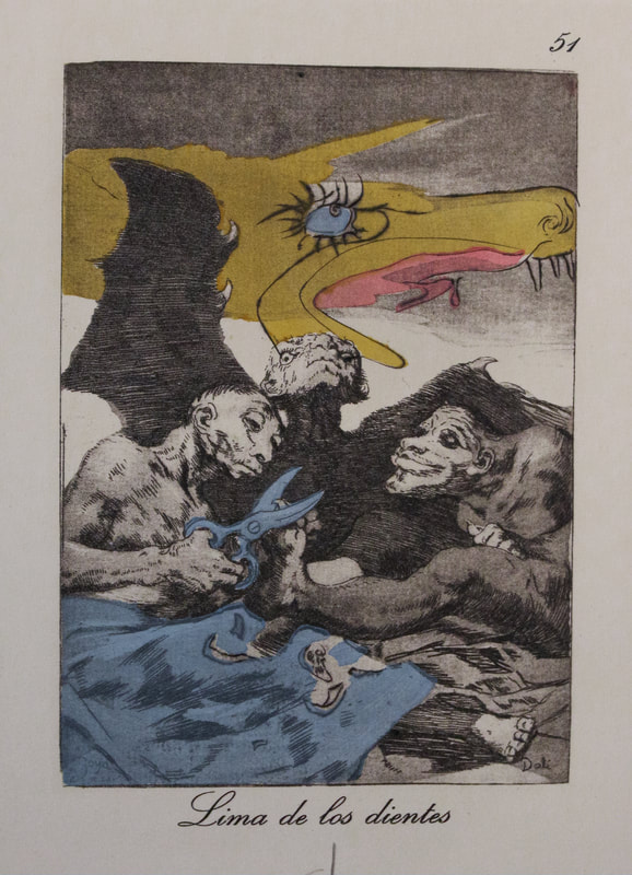 Salvador Dali, Lima de los dientes (#51) (Tooth File) (1977), collection of the Hallie Ford Museum Art, Salem, Oregon, gift of Chan Beals, 2014.009.005.052.